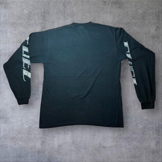 バンT ロンT FUEL Tシャツ 太陽 バンドT 長袖 anvil ba-u-2505-083