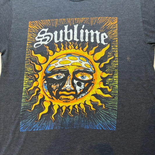 00s SUBLIME サブライム バンドT チャコール グレー M ba-u-2505-019