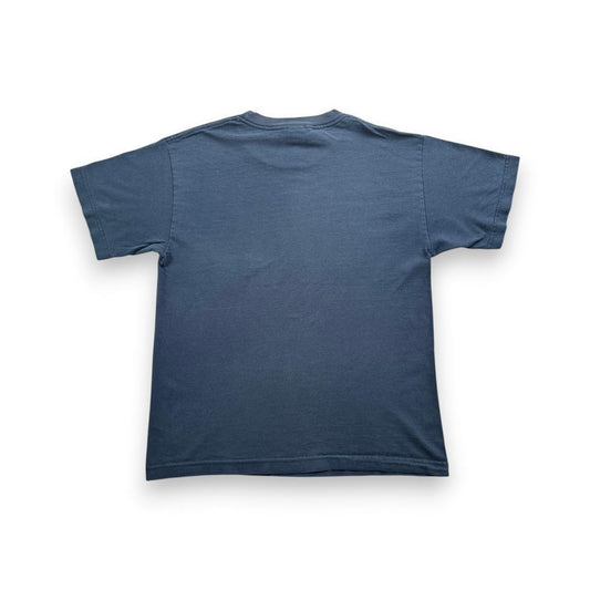 00s 遊戯王 Tシャツ ネイビー マリク 城 ch-t-2505-011