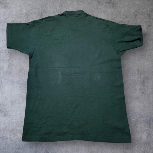 90s USA製 ケルト柄 グリーン L シングルステッチ a-000039