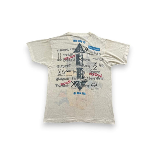 80s ピーターガブリエル プログレ Tシャツ Peter Gabr ba-t-2505-014