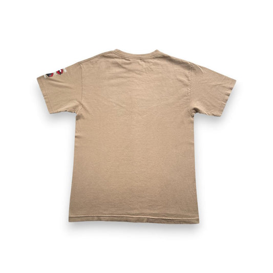 90s エクストララージ xlarge USA製 Tシャツ ベージュ br-u-2505-002