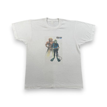 90s ダイビング 企業T プロモT Tシャツ the underwater centre アートT 白 シングルステッチ co-u-2505-013