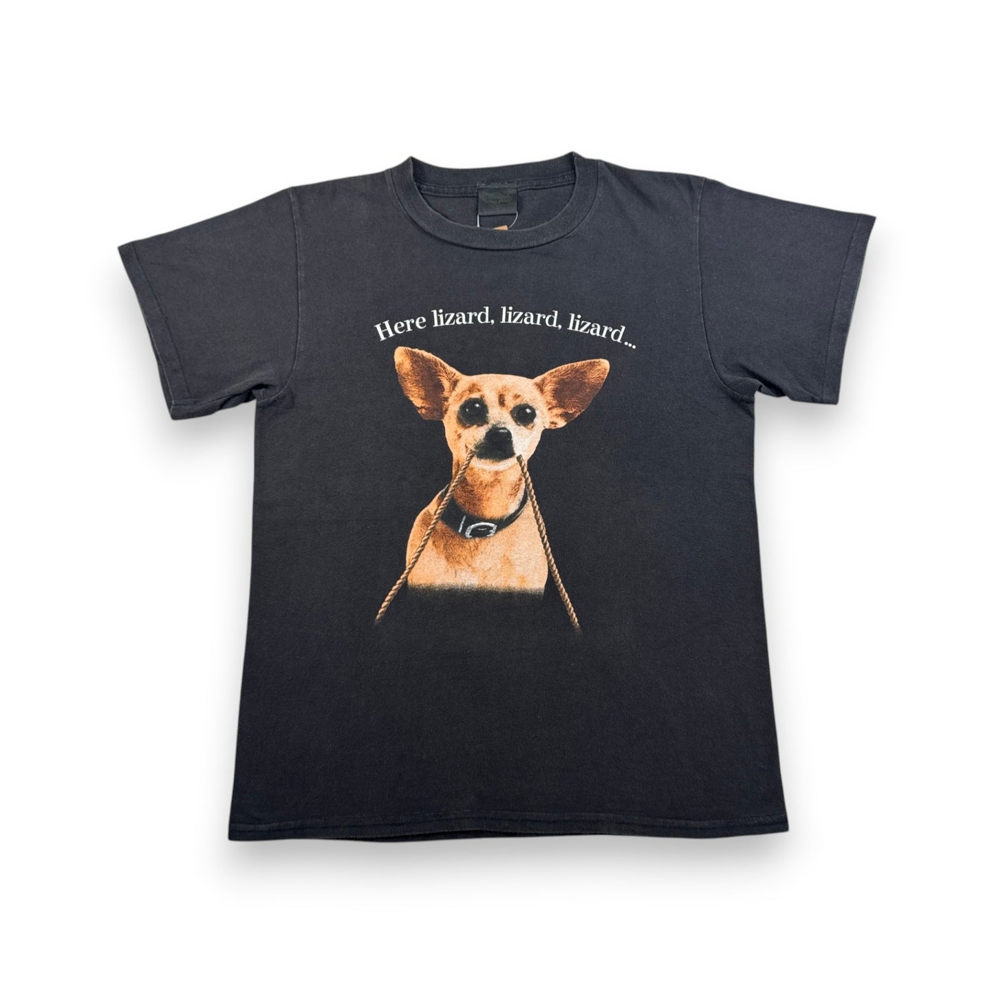 90s タコベル TACOBELL タコス プロモT 企業T Tシャツ USA製 犬 チワワ 黒 lizard 1998 changes シングルステッチ co-x-2505-016