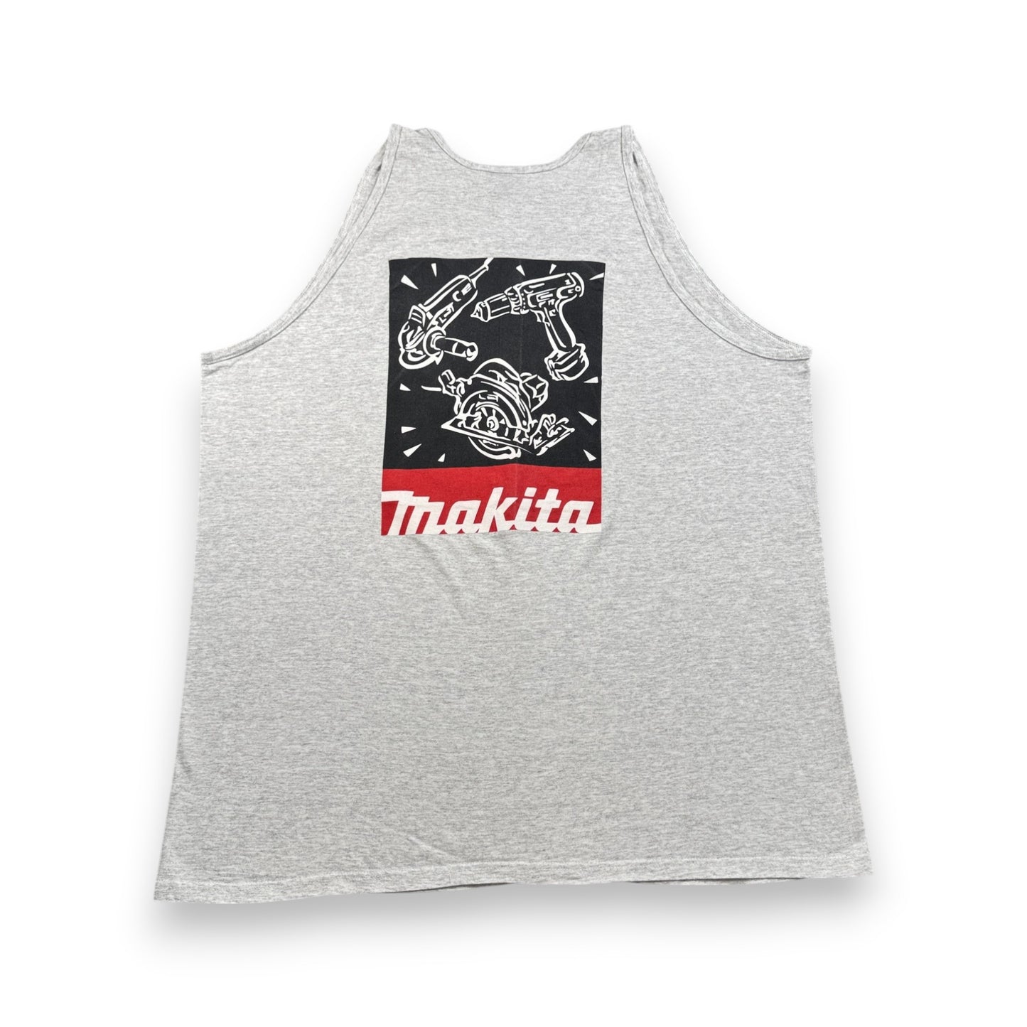 MAKITA タンクトップ Tシャツ ONEITA グレー 企業T 工具 マキタ co-x-2505-002