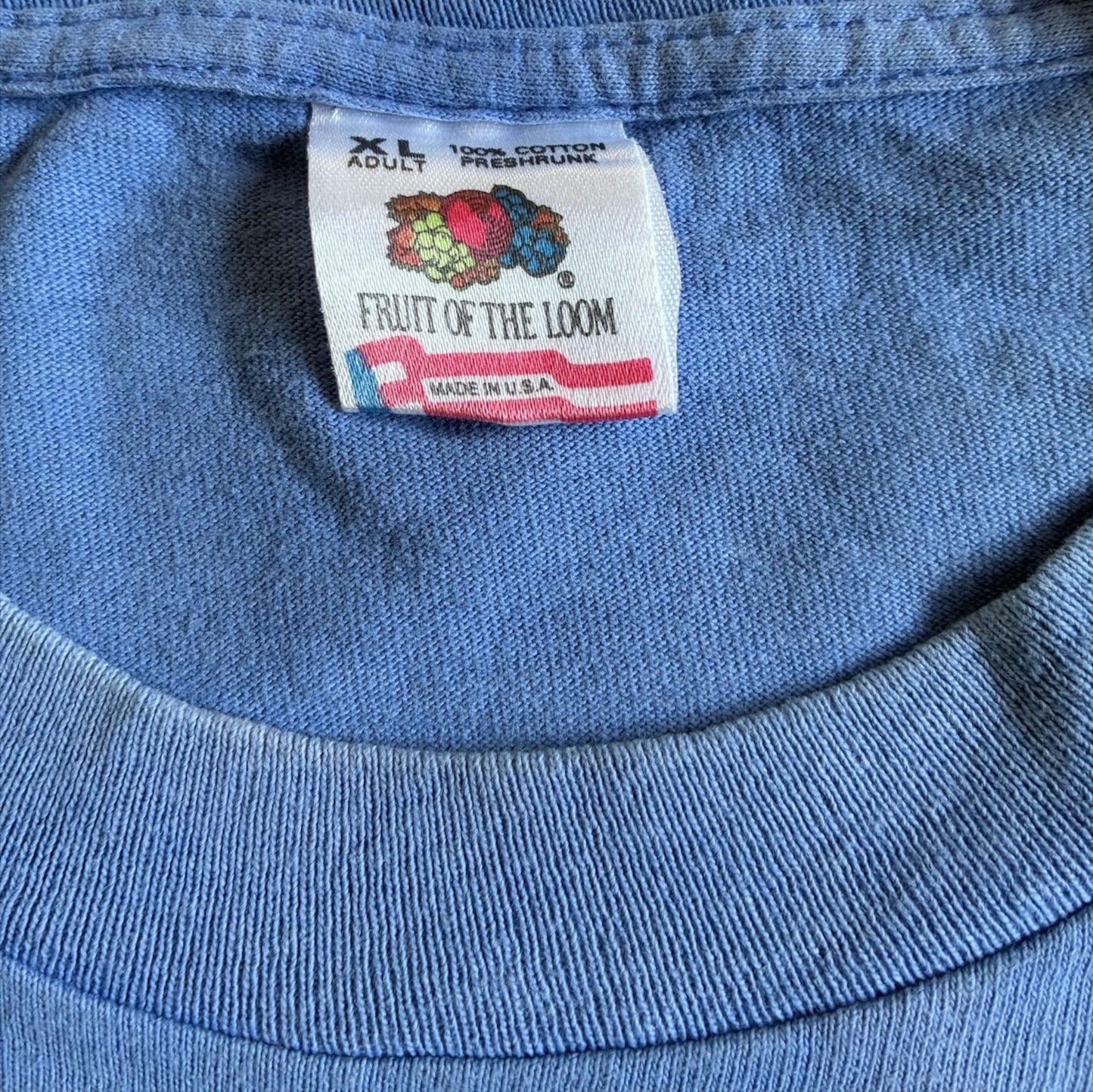 90s マルセル・プルースト フルーツオブザルーム USA製 XL a-u-2505-004