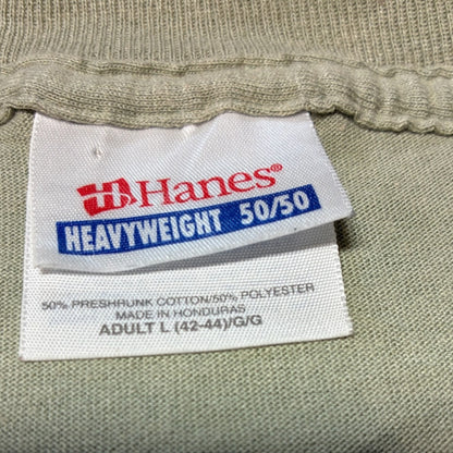 00s MOOSE WAYNE MOOSEVILLE Hanes カーキ L a-u-2505-036