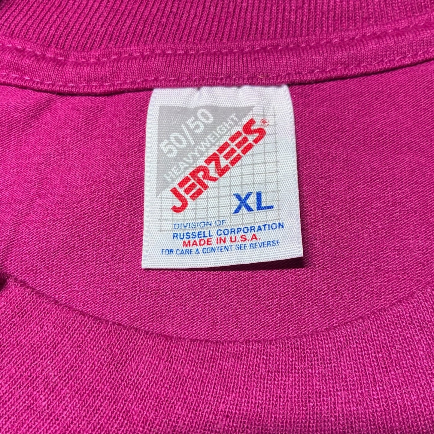 90s 犬 DOG イースター アートT  jerzees USA製 マゼンタ XL a-u-2505-063