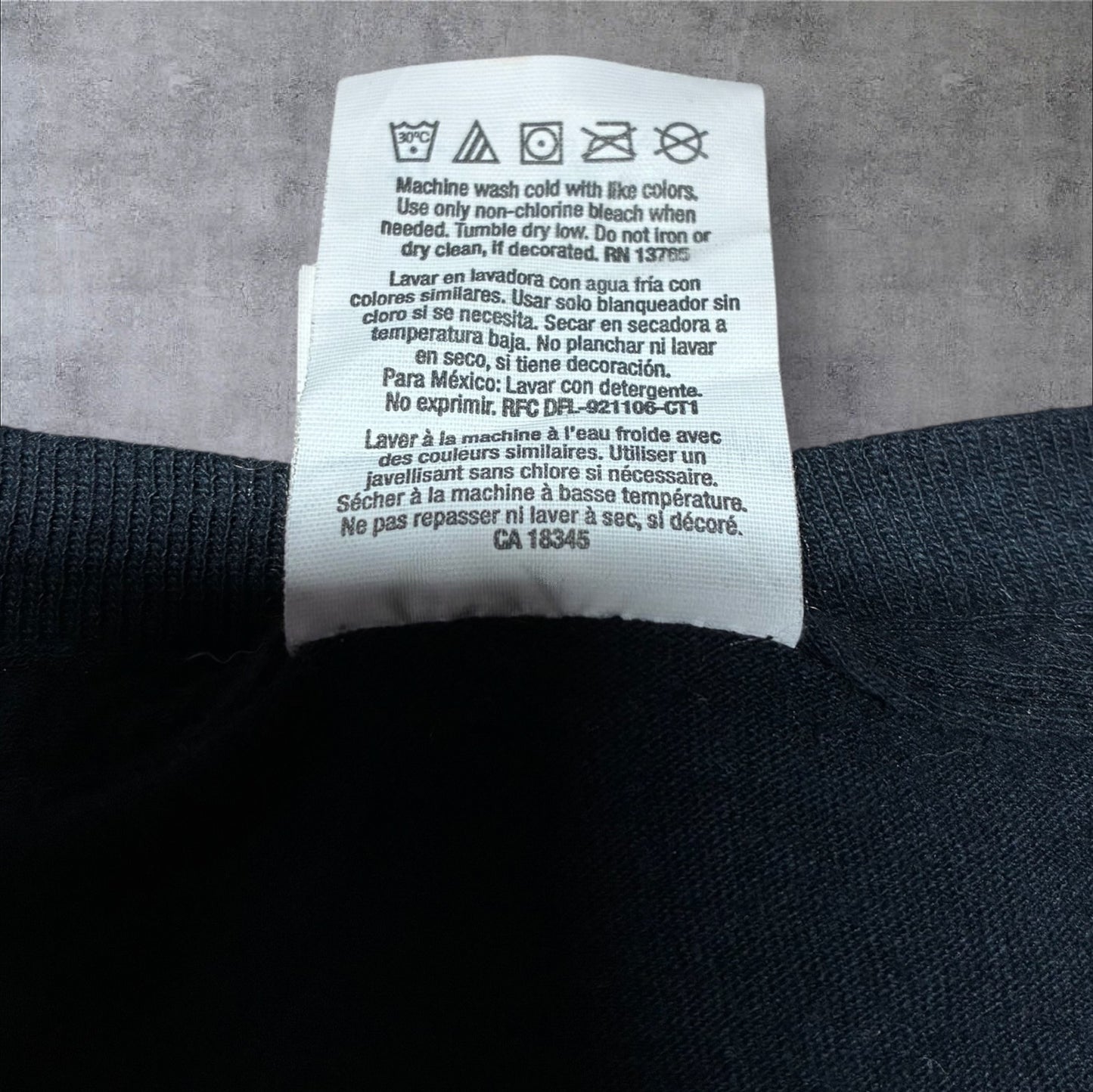 肋骨 スカル ボーン ネオンカラー フルーツオブザルーム ブラック XL a-u-2505-056