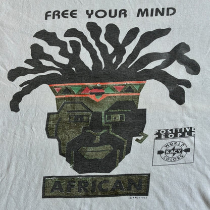 90s KACY WORLD COLORS "FREE YOUR MIND" KACY 1992 USA a-u-2505-011