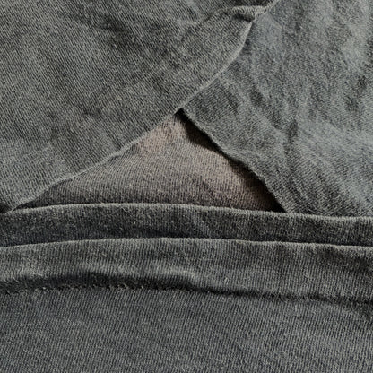 90s ビッグヘッド BIGHED ドクロ ANTIGUA ONEITA USA製 XL  ブラック 91年 a-u-2505-014