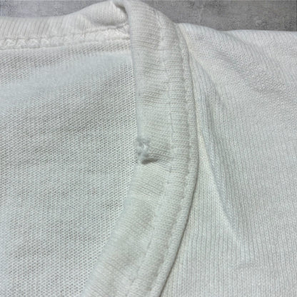 90s The Nature Company ボタニカル 植物 蝶 anvil USA製 ホワイト L a-u-2505-064