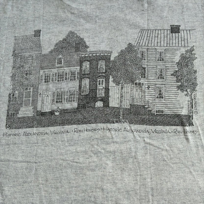 90s TODD HEALY アートT ONEITA グレー L a-u-2505-016