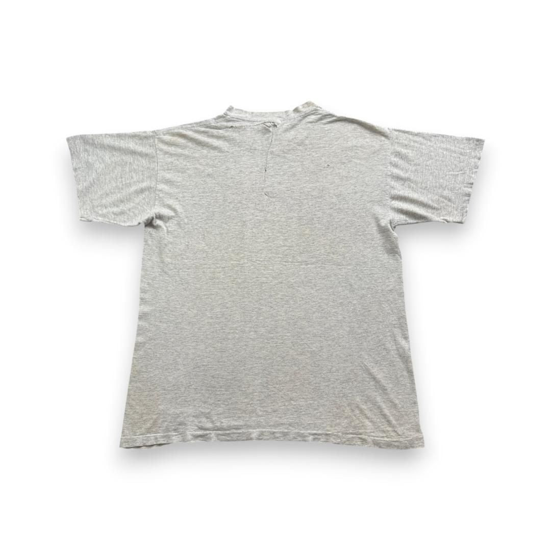90s ルーニーテューンズ タズマニアンデビル Tシャツ USA製 グレー シングルステッチ ch-u-2505-082