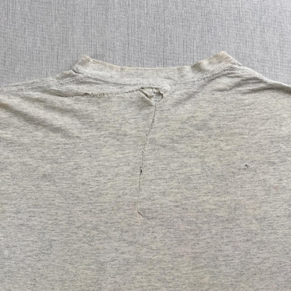 90s ルーニーテューンズ タズマニアンデビル Tシャツ USA製 グレー シングルステッチ ch-u-2505-082