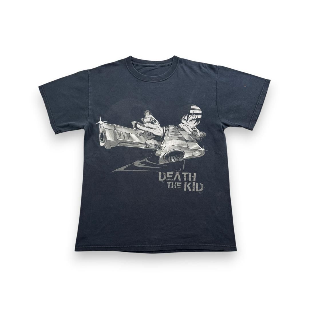00s ソウルイーター Tシャツ デス・ザ・キッド SOUL EATER 黒 タグなし DEATH THE KID ch-u-2505-076