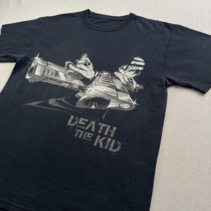 00s ソウルイーター Tシャツ デス・ザ・キッド SOUL EATER 黒 タグなし DEATH THE KID ch-u-2505-076