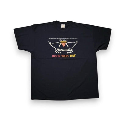 Aerosmith エアロスミス Tシャツ バンT 3XL 黒 ba-000019