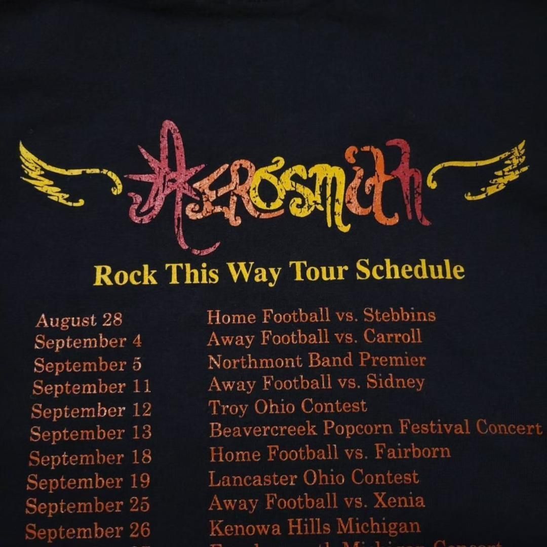 Aerosmith エアロスミス Tシャツ バンT 3XL 黒 ba-000019