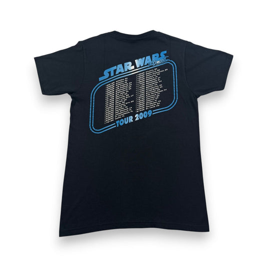 00s スターウォーズ STAR WARS コンサート Tシャツ 黒 M ツアー d-u-2505-016