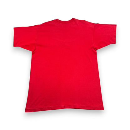 90s ミッキー ディズニー Tシャツ disney mickey USA製 シングルステッチ 赤 XL d-u-2505-017