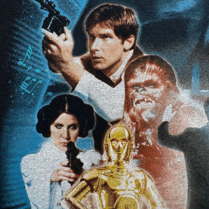 00s スターウォーズ STAR WARS コンサート Tシャツ 黒 M ツアー d-u-2505-016