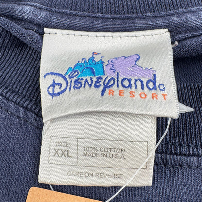 90s ディズニー ティンカーベル Tシャツ ネイビー 2XL d-u-2505-028