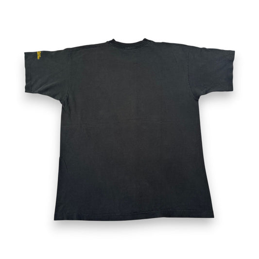 90s ミッキー FANTASIA WIZZARD MICKEY Tシャツ 黒 シングルステッチ d-u-2505-031