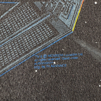 90s スターウォーズ STAR WARS ダースベイダー エピソード4 Tシャツ 映画T グレー USA製 シングルステッチ lucasfilm advance フェード d-x-2505-008