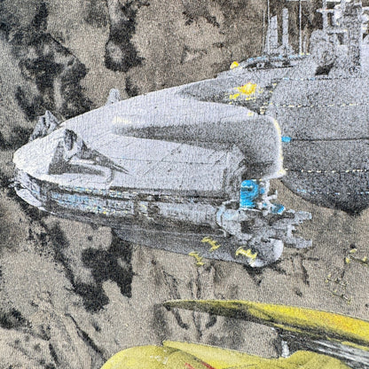 90s スターウォーズ STAR WARS ファントムメナス エピソード1 Tシャツ 映画T タイダイ USA製 シングルステッチ lucasfilm d-x-2505-013