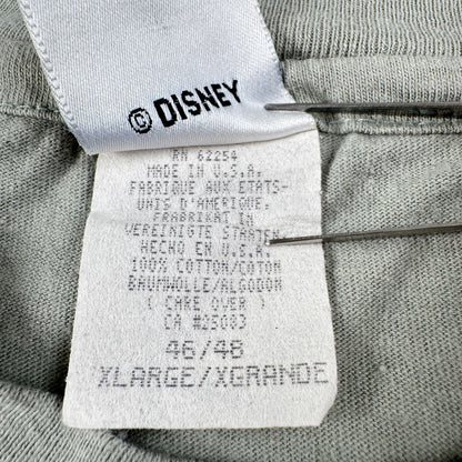 90s ディズニー グーフィー Tシャツ USA製 goofy disney カーキ XL くすみカラー disney d-x-2505-014