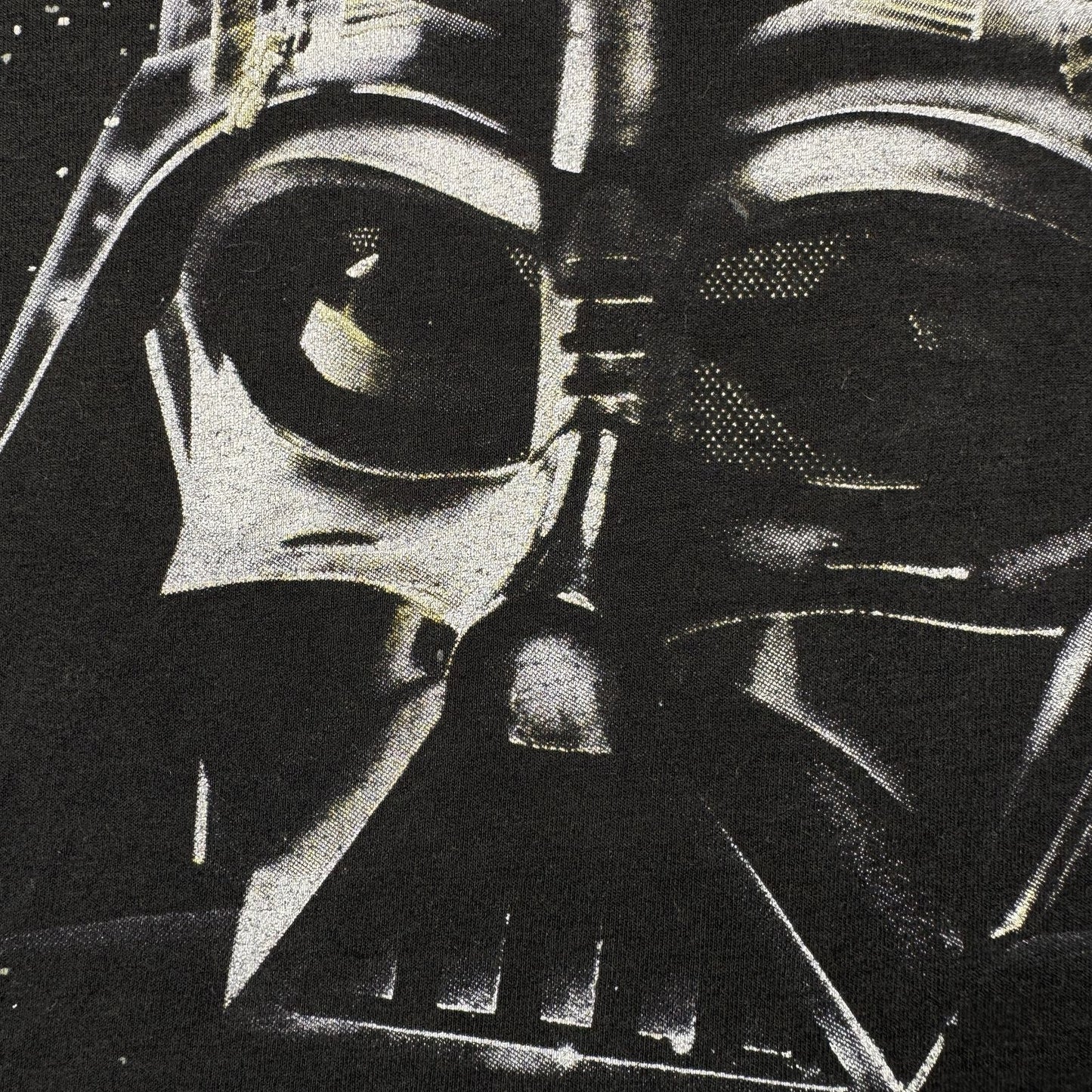 90s スターウォーズ STAR WARS ダースベイダー Tシャツ 映画T 黒 USA製 シングルステッチ lucasfilm 1996 フェード d-x-2505-015