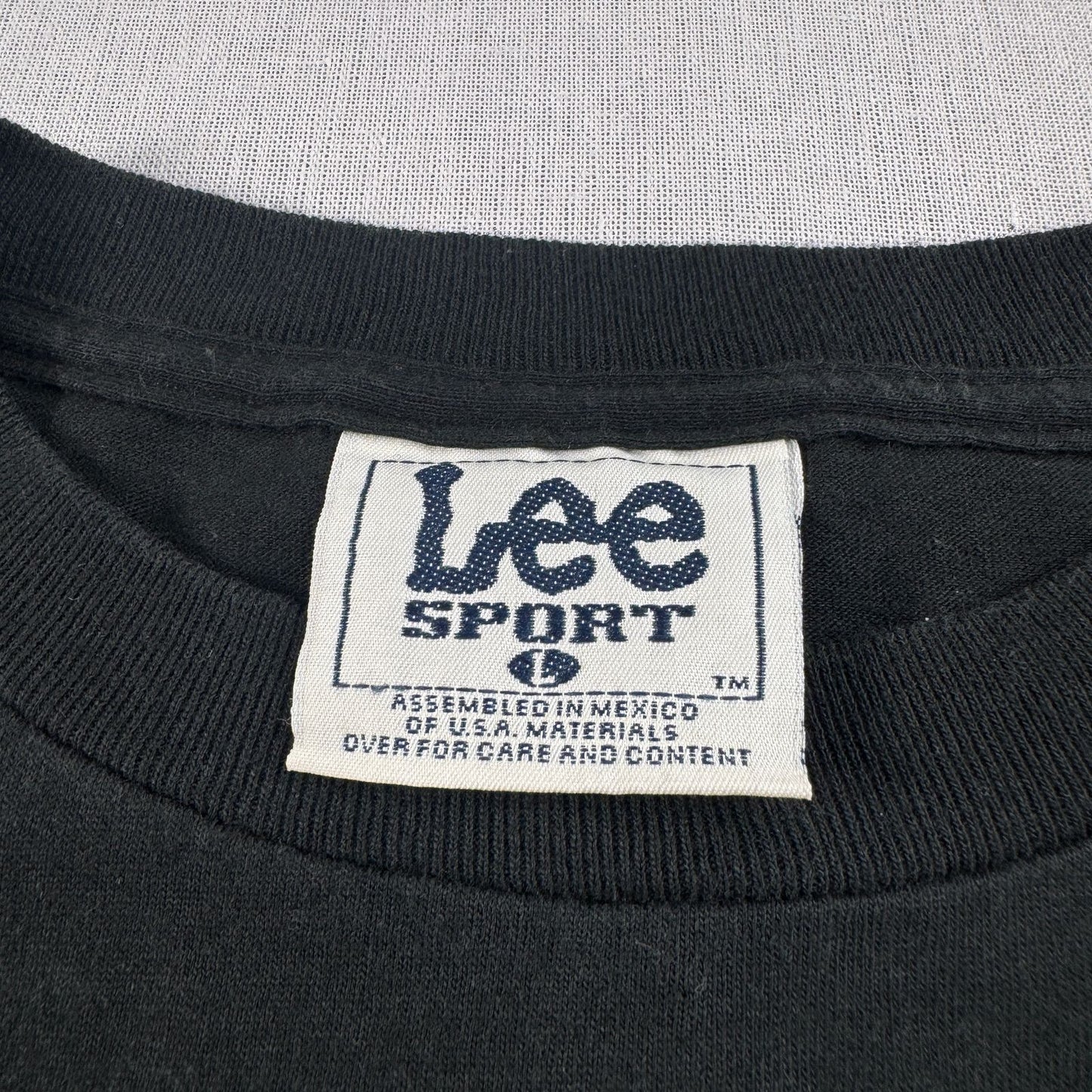 90s 00s スターウォーズ STAR WARS エピソード1 Tシャツ PODRACING LEE SPORT アナキン スカイウォーカー 黒 lucasfilm d-t-2505-004
