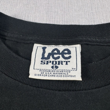 90s 00s スターウォーズ STAR WARS エピソード1 Tシャツ PODRACING LEE SPORT アナキン スカイウォーカー 黒 lucasfilm d-t-2505-004