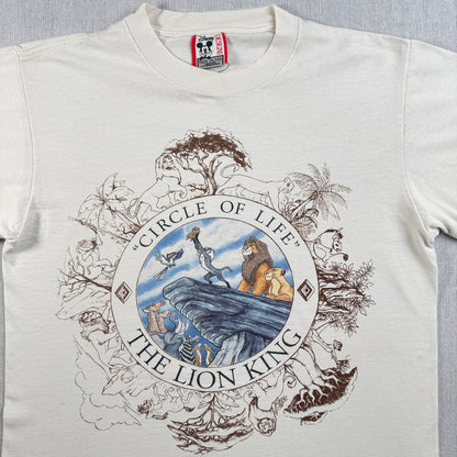 90s ライオンキング ディズニー Tシャツ USA製 白 M CIRCLE OF LIFE DISNEY d-t-2505-001