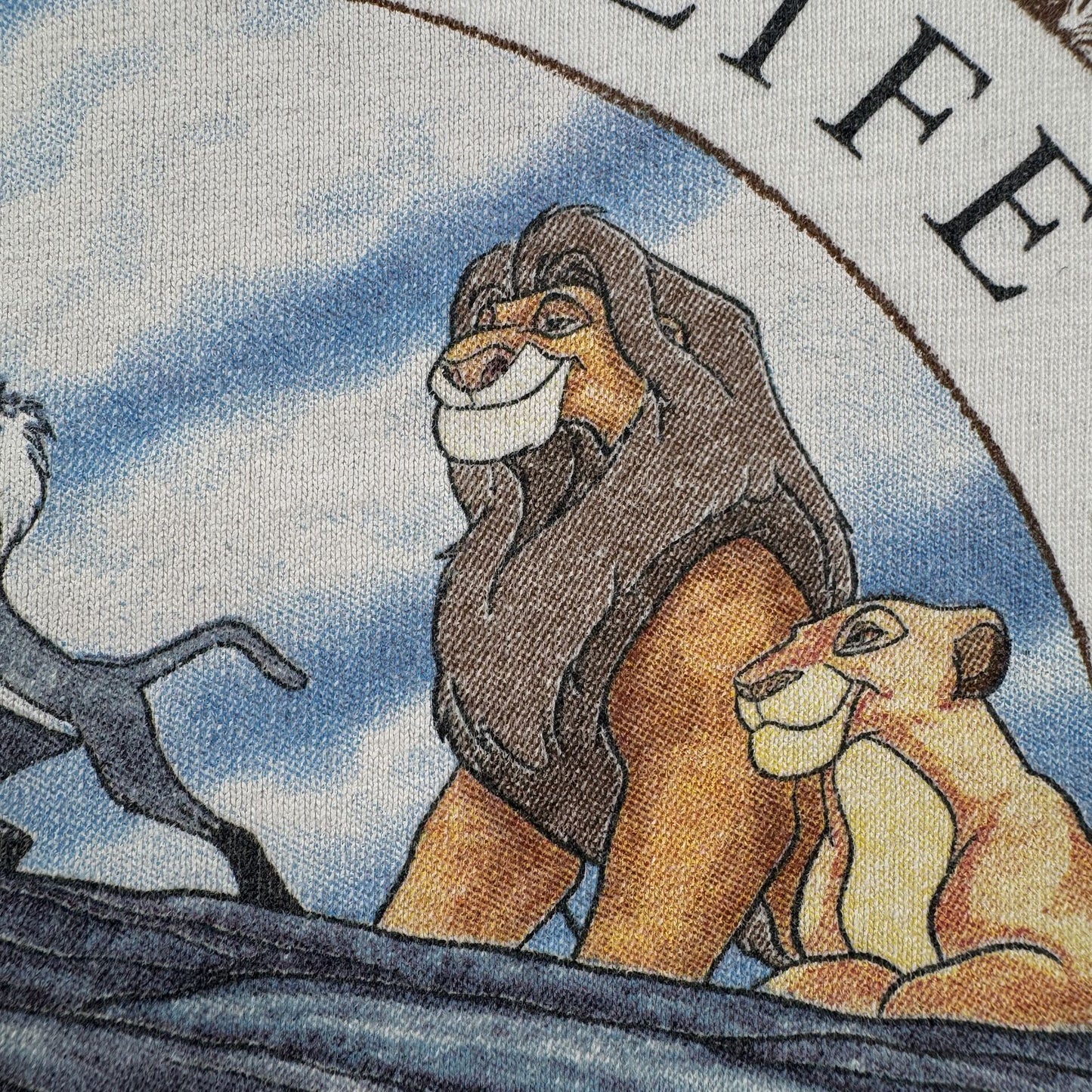90s ライオンキング ディズニー Tシャツ USA製 白 M CIRCLE OF LIFE DISNEY d-t-2505-001
