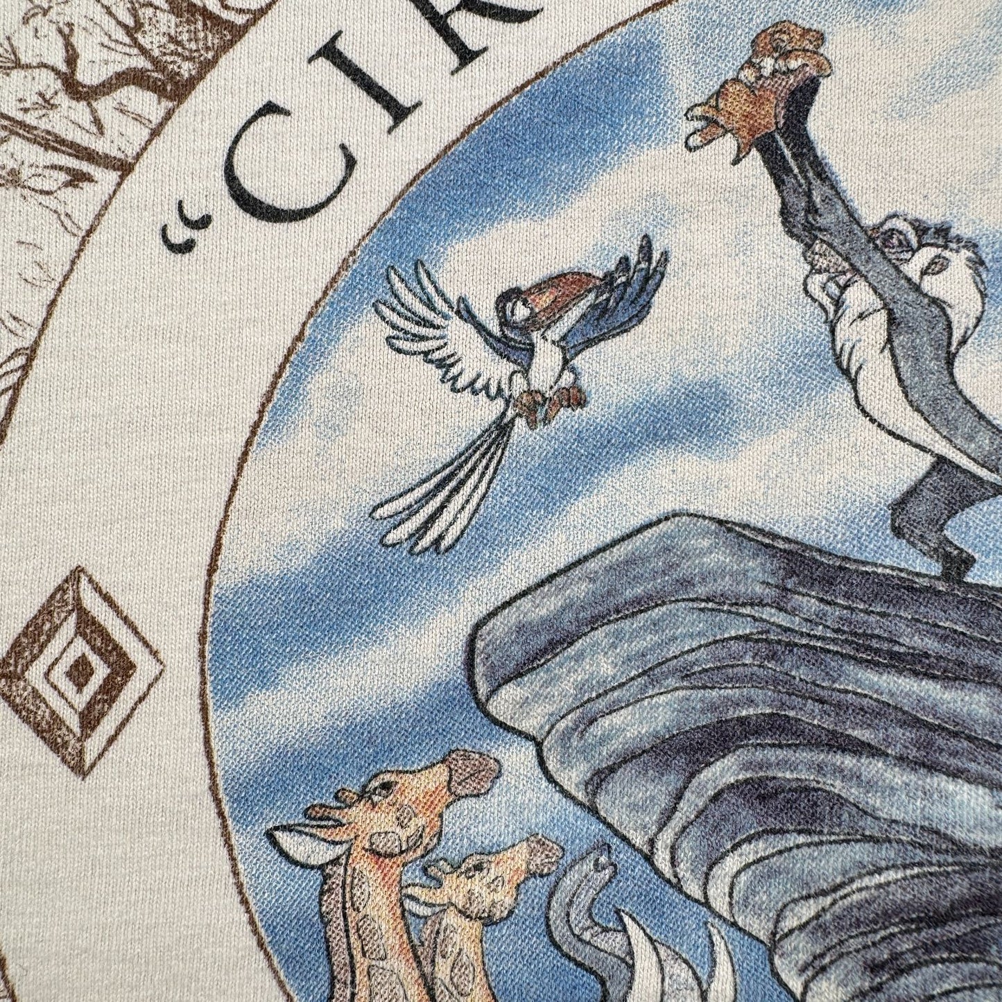 90s ライオンキング ディズニー Tシャツ USA製 白 M CIRCLE OF LIFE DISNEY d-t-2505-001