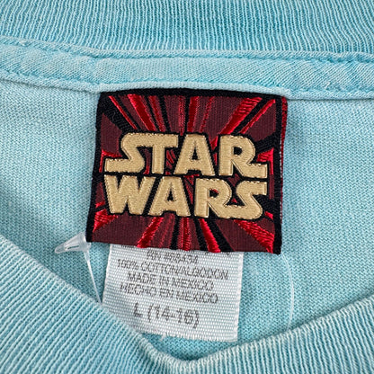 90s スターウォーズ STAR WARS ファントムメナス エピソード1 Tシャツ タイダイ 映画T lucasfilm d-t-2505-008