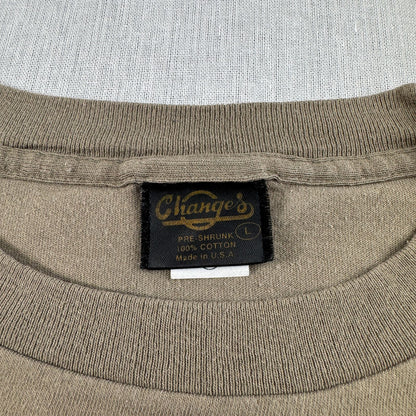 90s スターウォーズ STAR WARS REBELWEAR エピソード4 ルーク レイア Tシャツ 映画T USA製 カーキ changes d-t-2505-012