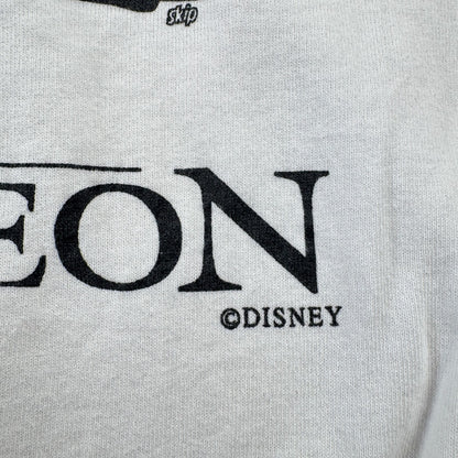 90s ライオンキング シンバ スウェット トレーナー ディズニー disney 白 ユーロ アイルランド製 The Lion King d-t-2505-009