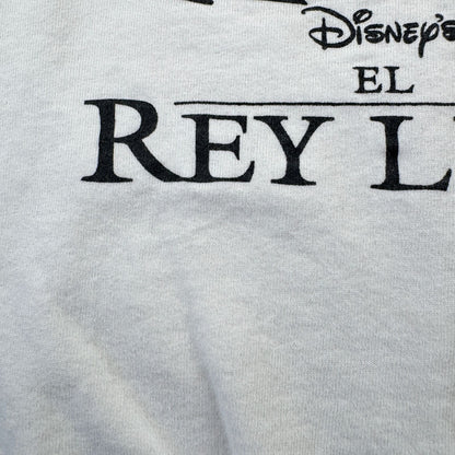 90s ライオンキング シンバ スウェット トレーナー ディズニー disney 白 ユーロ アイルランド製 The Lion King d-t-2505-009