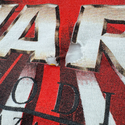 90s スターウォーズ STAR WARS Tシャツ エピソード1 EPISODE1 ファントムメナス 白 映画T ムービー スペイン シングルステッチ d-t-2505-003