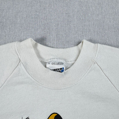 90s ライオンキング シンバ スウェット トレーナー ディズニー disney 白 ユーロ アイルランド製 The Lion King d-t-2505-009