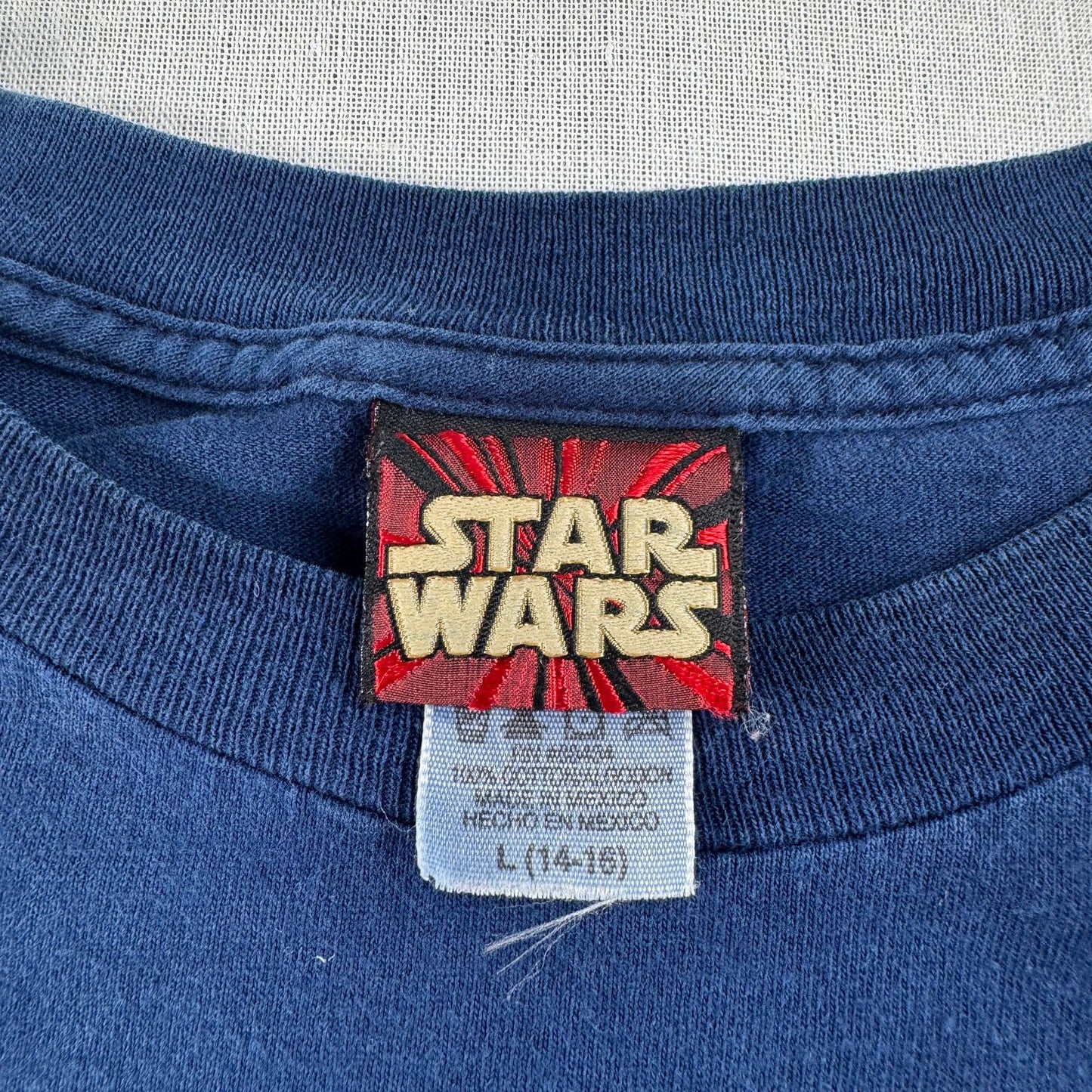 90s 00s スターウォーズ STAR WARS アナキン スカイウォーカー ファントムメナス エピソード1 Tシャツ タイダイ 映画T lucasfilm d-t-2505-010