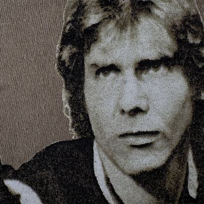 90s スターウォーズ STAR WARS ハンソロ HAN SOLO Tシャツ ROGUEWEAR 映画T USA製 カーキ changes The Magic of Myth d-t-2505-013
