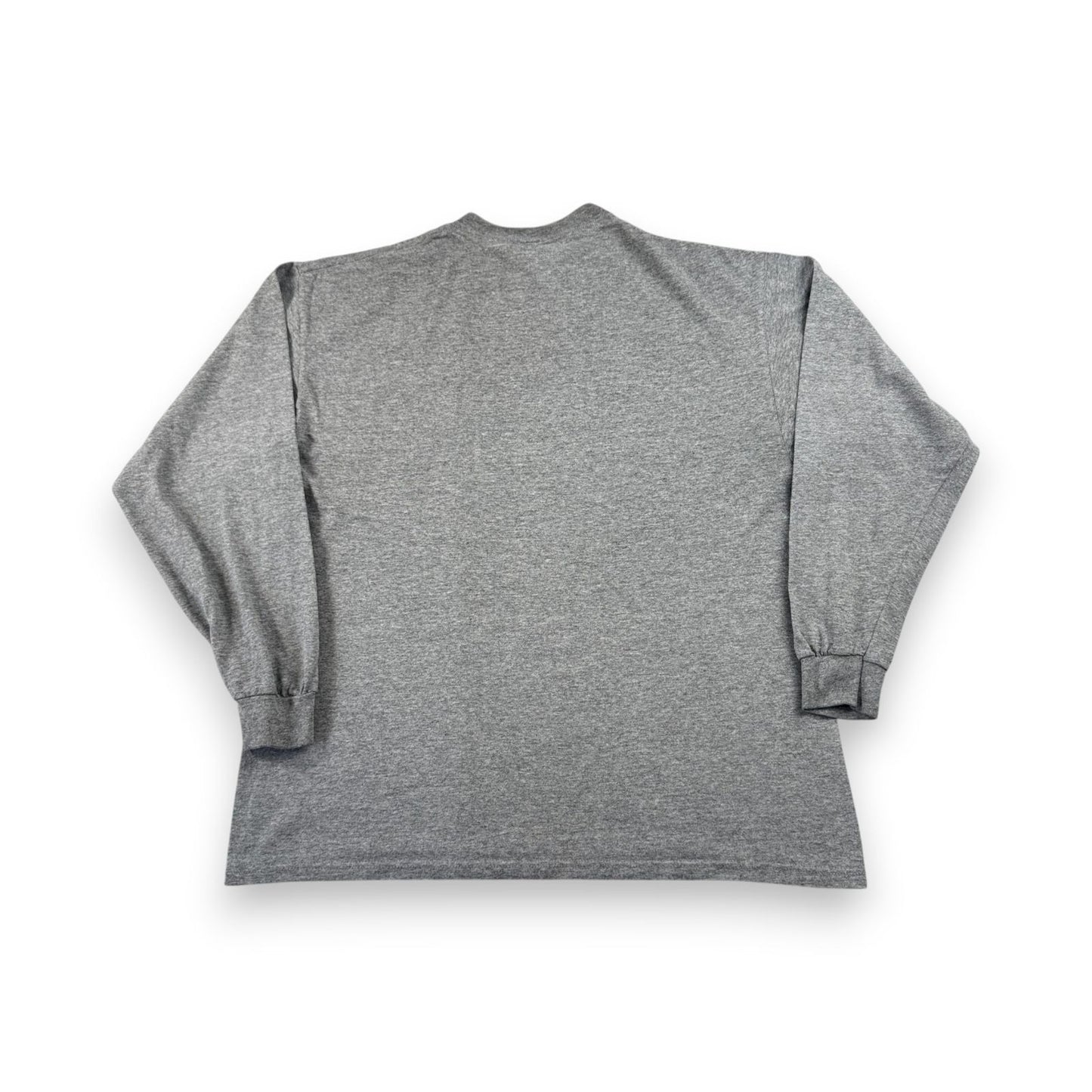 00s ディズニー 長袖 ロンT Tシャツ ミッキー ドナルド グーフィー グレー disney L d-u-2505-010