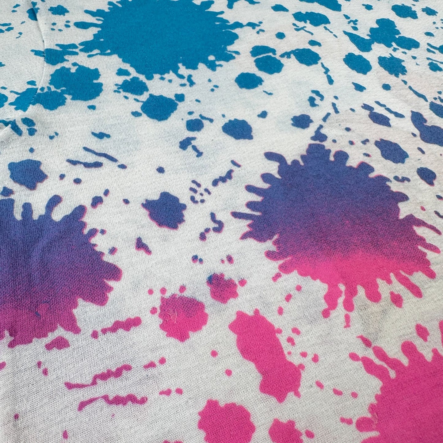 80s ディズニー アリエル リトルマーメイド Tシャツ Disney 総柄 AOP disney シングルステッチ d-t-2505-016
