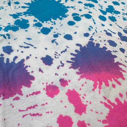 80s ディズニー アリエル リトルマーメイド Tシャツ Disney 総柄 AOP disney シングルステッチ d-t-2505-016
