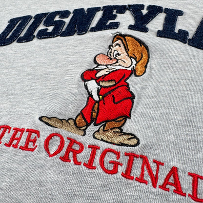 00s ディズニー 白雪姫 Tシャツ グランピー 刺繍 ワッペン disney 2XL d-u-2505-003