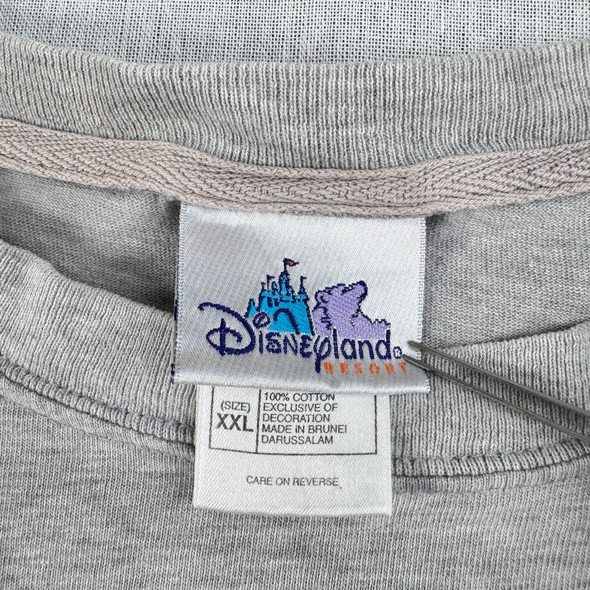 00s ディズニー 白雪姫 Tシャツ グランピー 刺繍 ワッペン disney 2XL d-u-2505-003